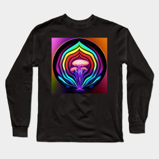 Magic Mushroom Portal Long Sleeve T-Shirt